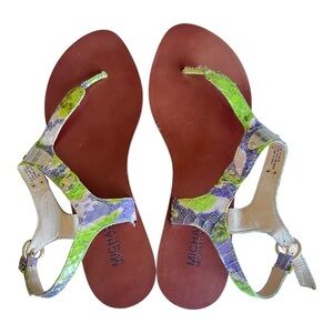 MICHAEL Michael Kors Multicolor Sandals Size 10M